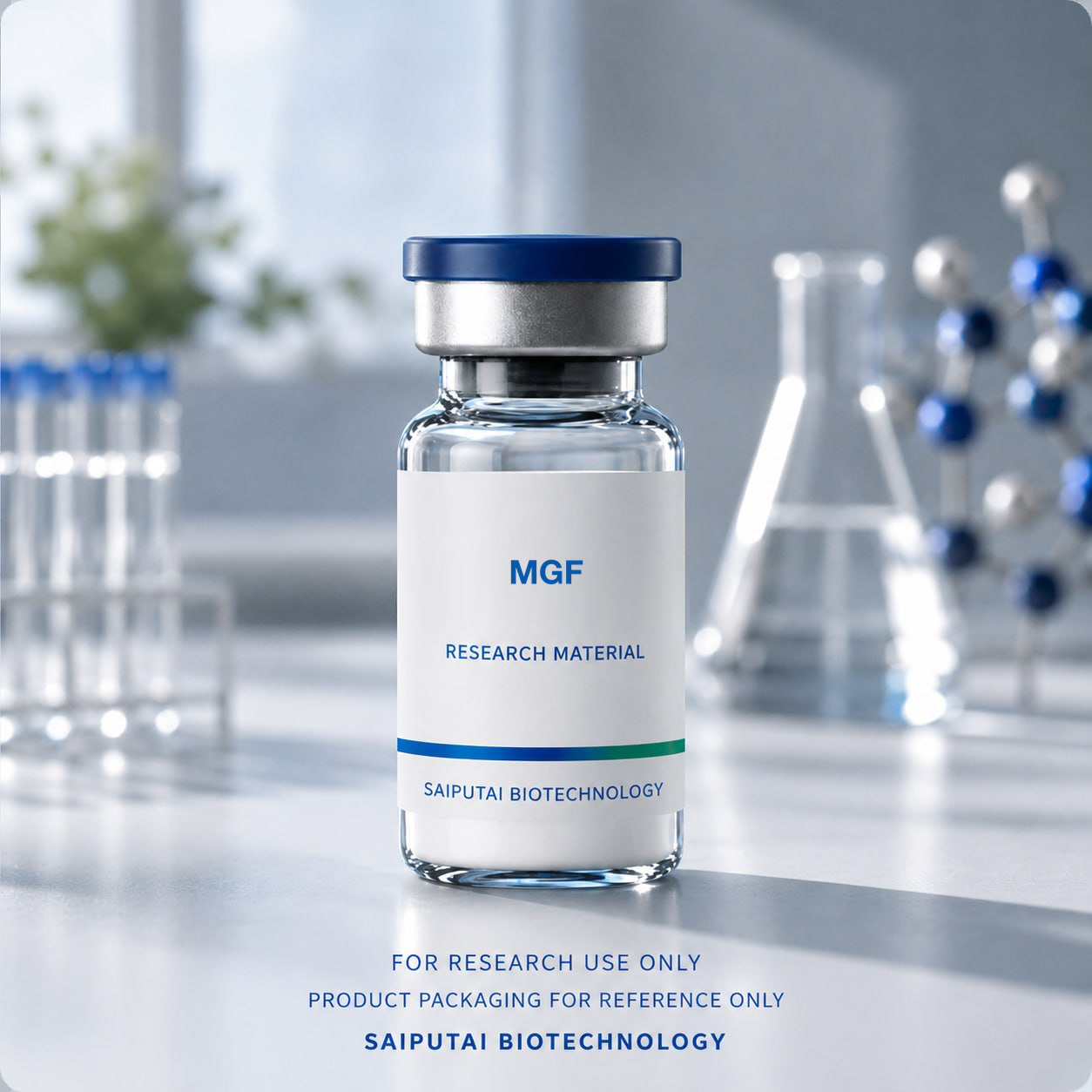 MGF research material packaging